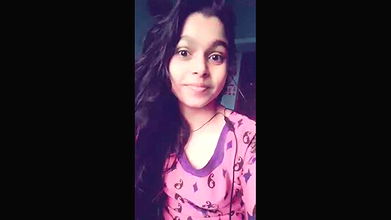 Cute girl showing her boobs to her boyfriend