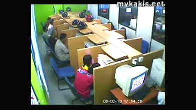 lovers romance in office caught