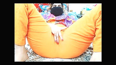 Pk cute girl play with toy