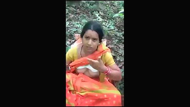 Village hairy randi blowjob and sex in jungle