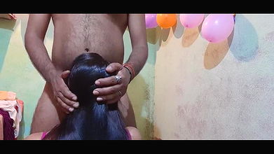 Puja ne birthday par Padosi se Khub chudwai Ghar per koi nah