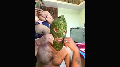 Chubby Bhabhi giving blowjob and fucked