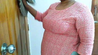 Sasur apni beta ki pati ke sath chudai majboor (Father-in-law fucked while cleaning house) Huge boobs & Ass – cum Inside