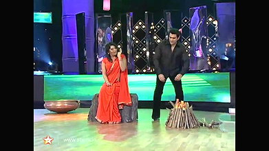 Archana puran singh steamy saree show