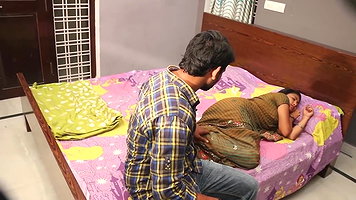 Mamatha Hot Figure enjoy with Village Boy