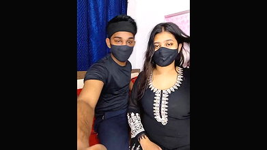 Cute girl kissing and blowjob to BF