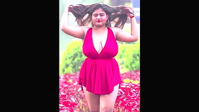 Megha Das Ghosh Showing Armpits, Deep Cleavage & Sexy Thighs in Hot Western Dress Photoshoot