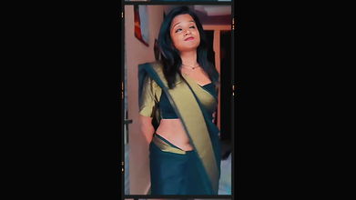 kannada babe sexy navel in black saree