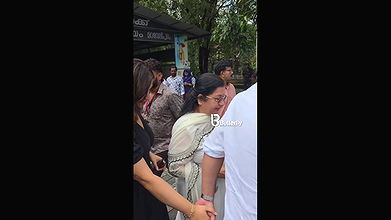 Malavika Jayaram Boobs and Nipple Pokie in Black costume