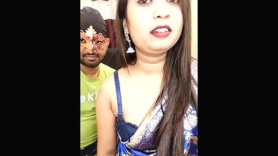 Beautiful Wife Pussy show and Blowjob to Husband