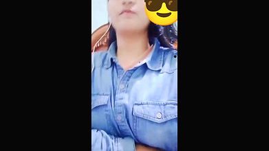 Bengali college girl shows big boobs on video call