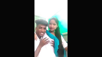 Cute girl with BF in Private room