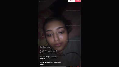 Indian model Divya Mandal flashes boob in group chat