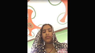 mask girl sex nude viral show with pussy spread