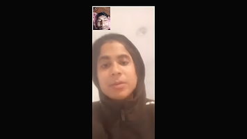 naughty girlfriend cute boob show on video call