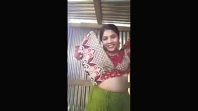 village girl striptease boob show video making