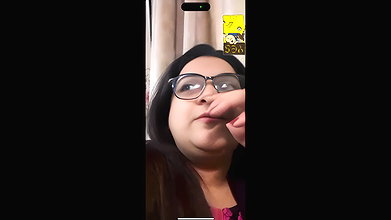 Pakistani Babe Boobs Showing in VC Wid BF 3