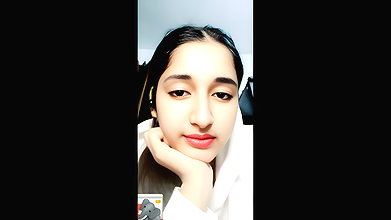 cute girl boobs show on video call