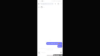 cute girl in video call