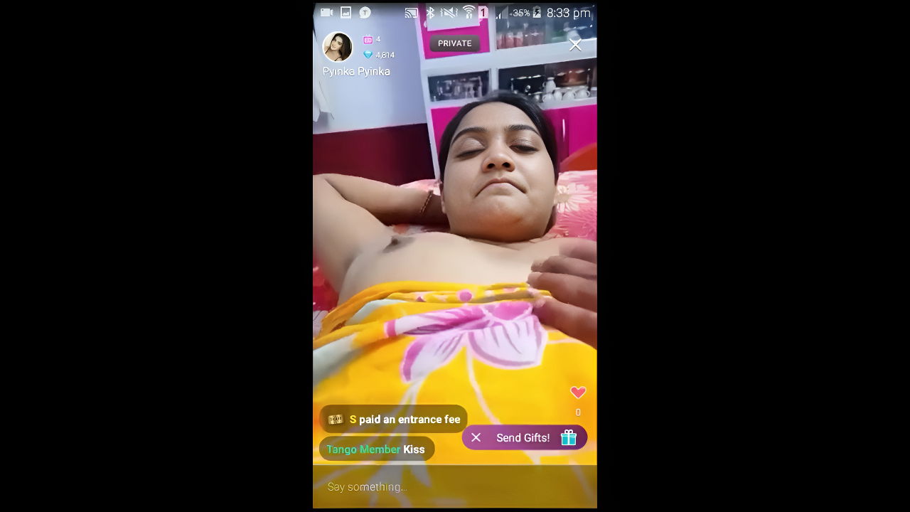 web cam boob sucking