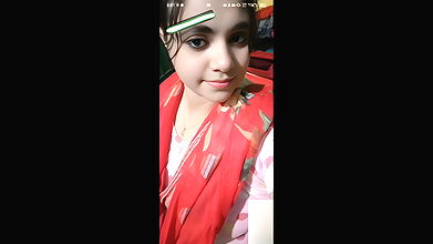 cute Bangla girlfriend video call boobs show to lover