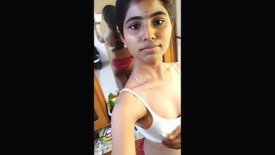 tamil slim college gf showing dark nipples hairy pussy update  2