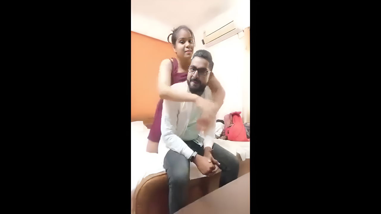 Couple dancing and fucking