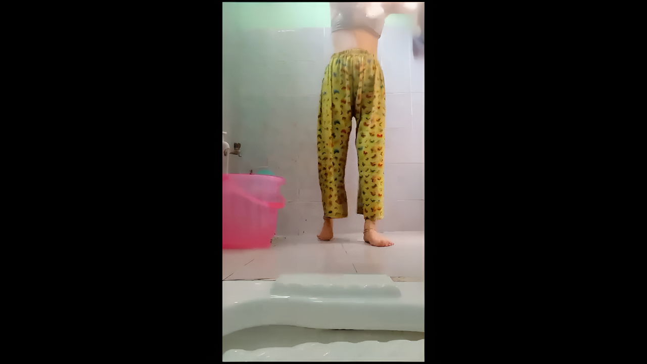 nude strip of desi hot girl in bathroom