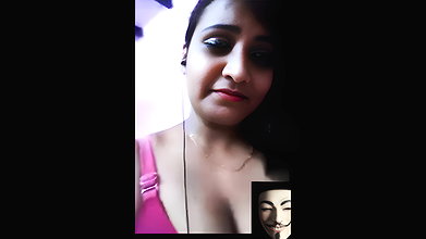 Naughty sexy boob show of a sexy Bhabhi