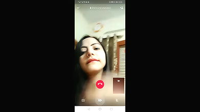 Hot bhabhi showing her Boobs on video call with her boyfriend