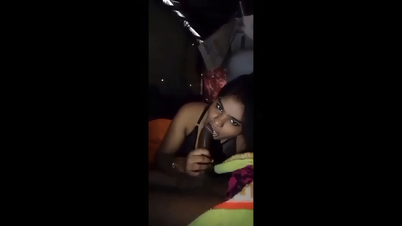 Aur kar Aur kar Tatte bhi choos Village Girl Sucking Big Black Desi Mota Lund