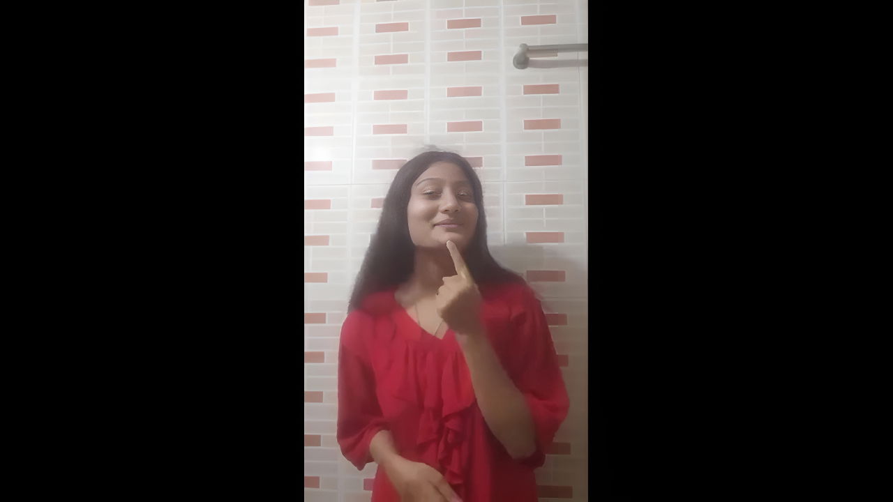 Young desi cutie striptease shows her lovely untouched nude body P4