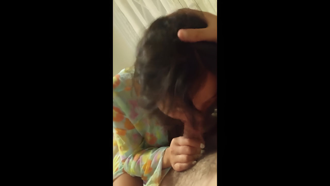 So cute young Assame girlfriend gives bj to her boyfriend so adorably