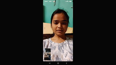 cute lover show boobs in video call