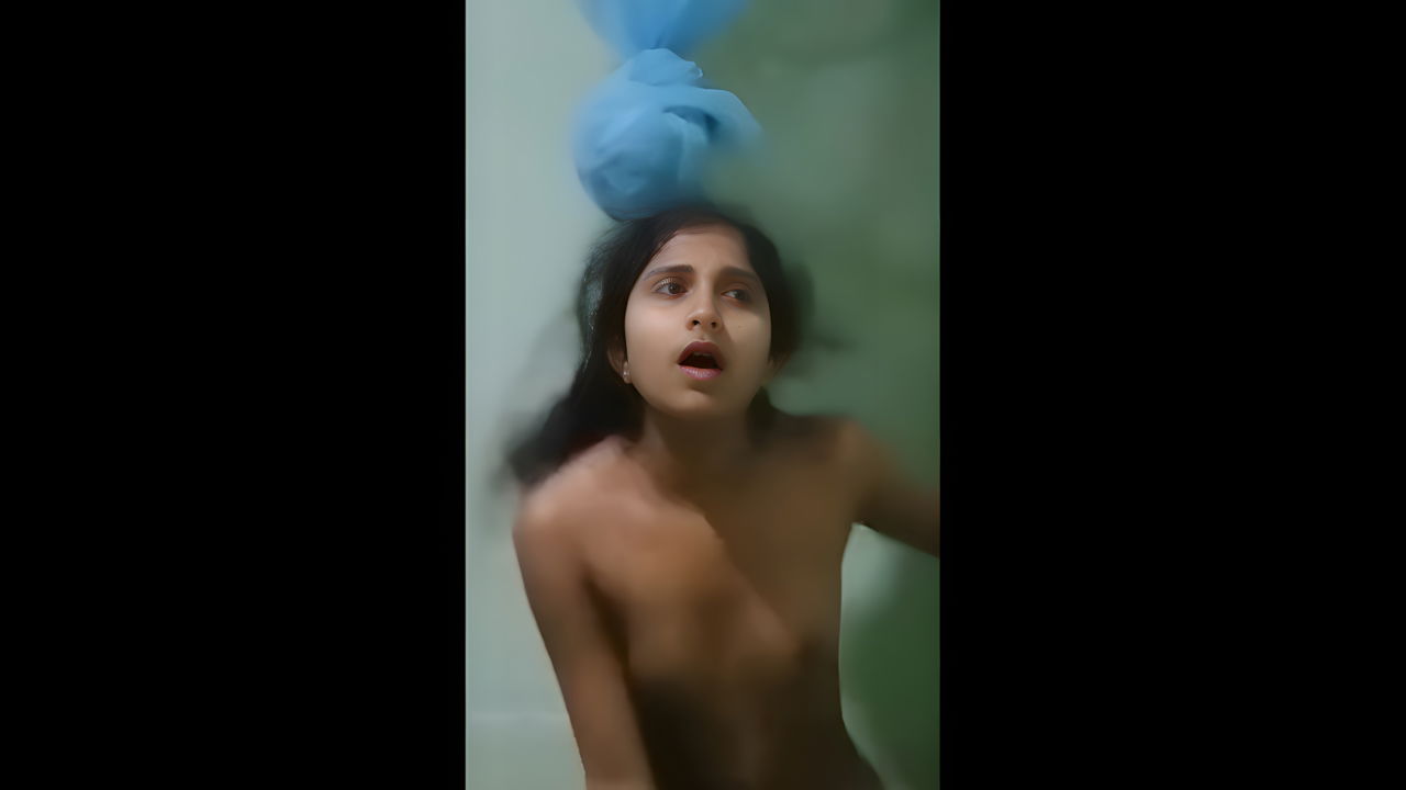 Sexy college teen girl riding dick of her boyfriend