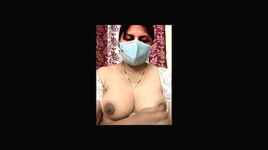 White Hot aunty boobs show