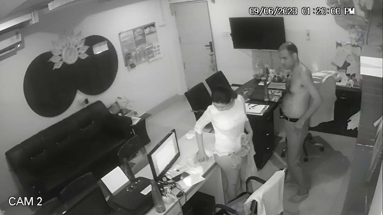 sex in office with collegue ipcam