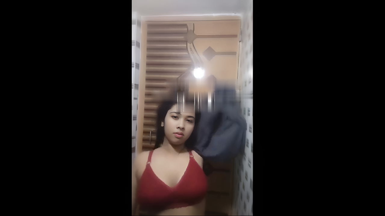 Horny Bengali GF Pressing boobs Showing Pussy