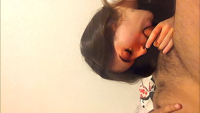 nepali girl blowing