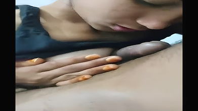 wife blowing hubby long video