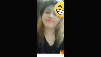 Chubby Horny Wife Showing On Video Call