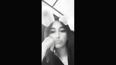 Slim Horny Girl Showing Asshole Fingering