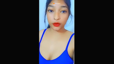 Hot sexy Indian girl showcasing her assets