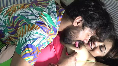 A desi girl and her boyfriend in a full enjoyment in a hotel room. Full Hindi audio with dirty talk1