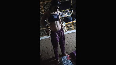 nude dress change young girl