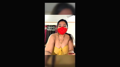 88pink husband ne bolo dress change kar ko nepali randi