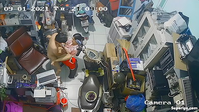 IPCAM   Poor woman girl gets fucked on a chair