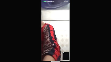 striptease video call of a cheater bhabhi to lover