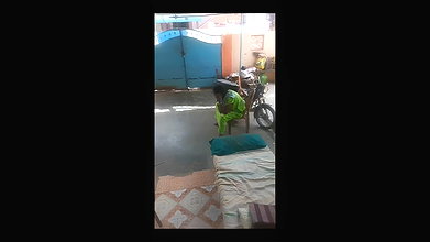 Sleeping aunty pussy captured