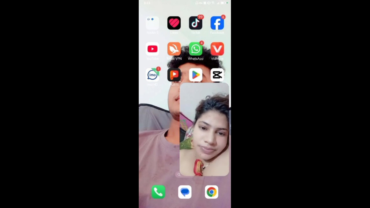 video call nude show of sexy Indian girlfriend MMS